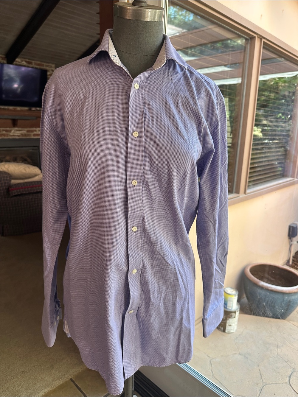Men's Ted Baker Endurance Long-Sleeve Dress Shirt - Classic Tailored Fit